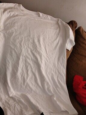 Kirkland Signature White Short Sleeve Crewneck T-shirt